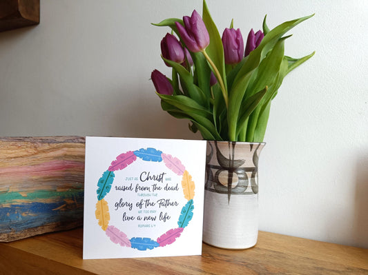 New Life Christian Easter Card