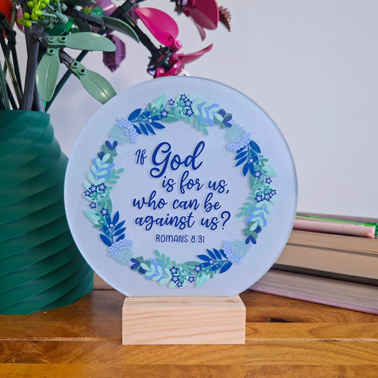 God is for us Acrylic Sign