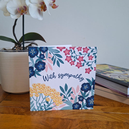 With Sympathy Card