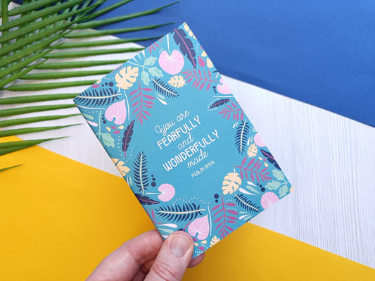 Fearfully & Wonderfully Made Notebook & Magnet Gift Set