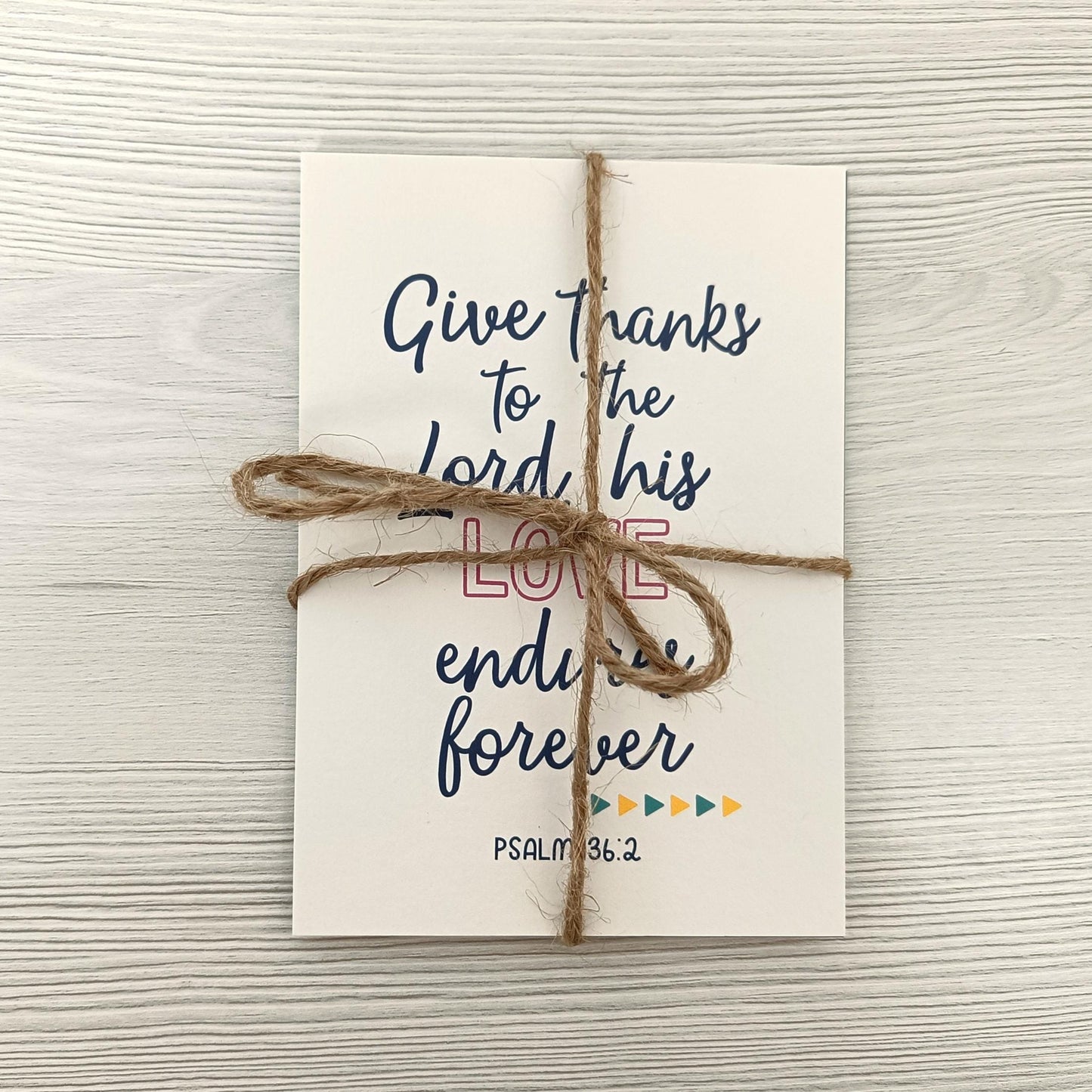 Geo Scripture Postcard Pack