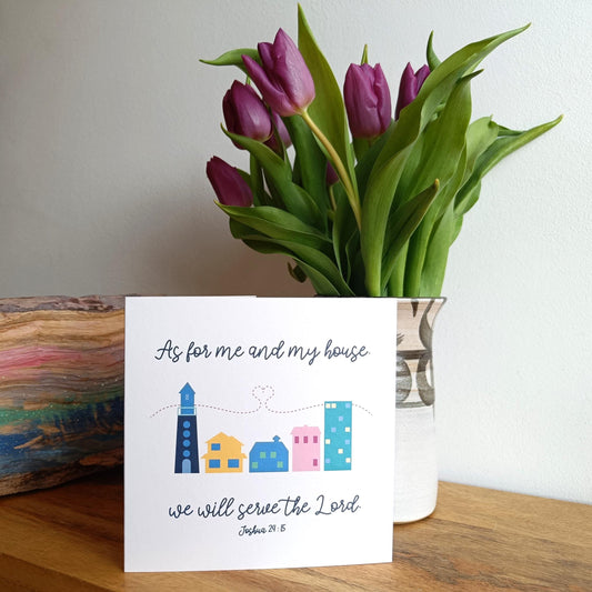 New Home Scripture Card