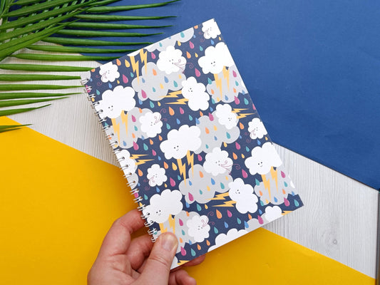 Stormy Days A5 Notebook