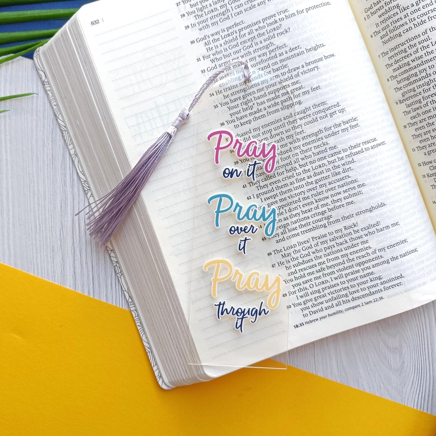Prayer Acrylic Bookmark