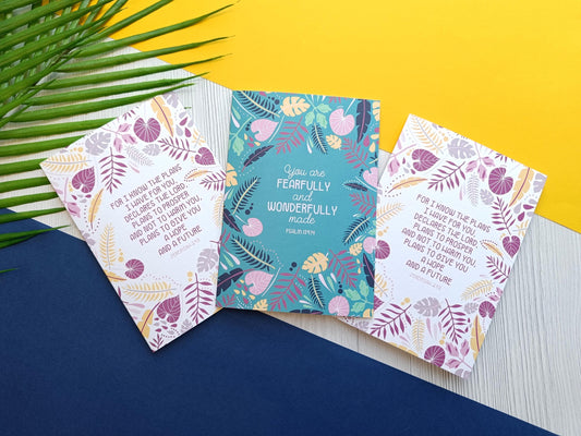 3 x A6 Scripture Notebook Gift Set