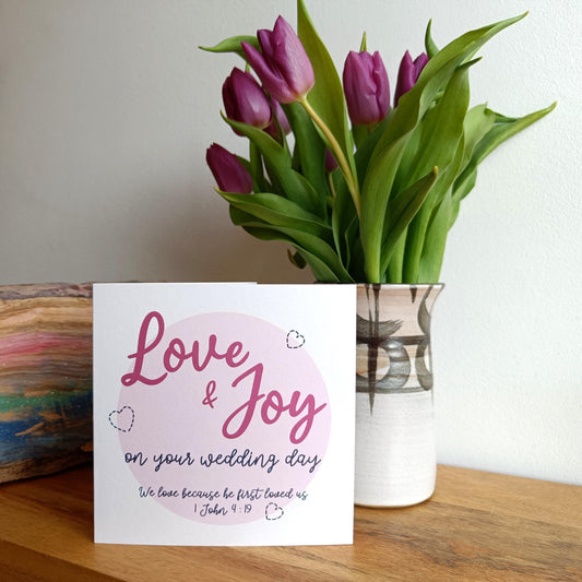 Wedding Day Scripture Card