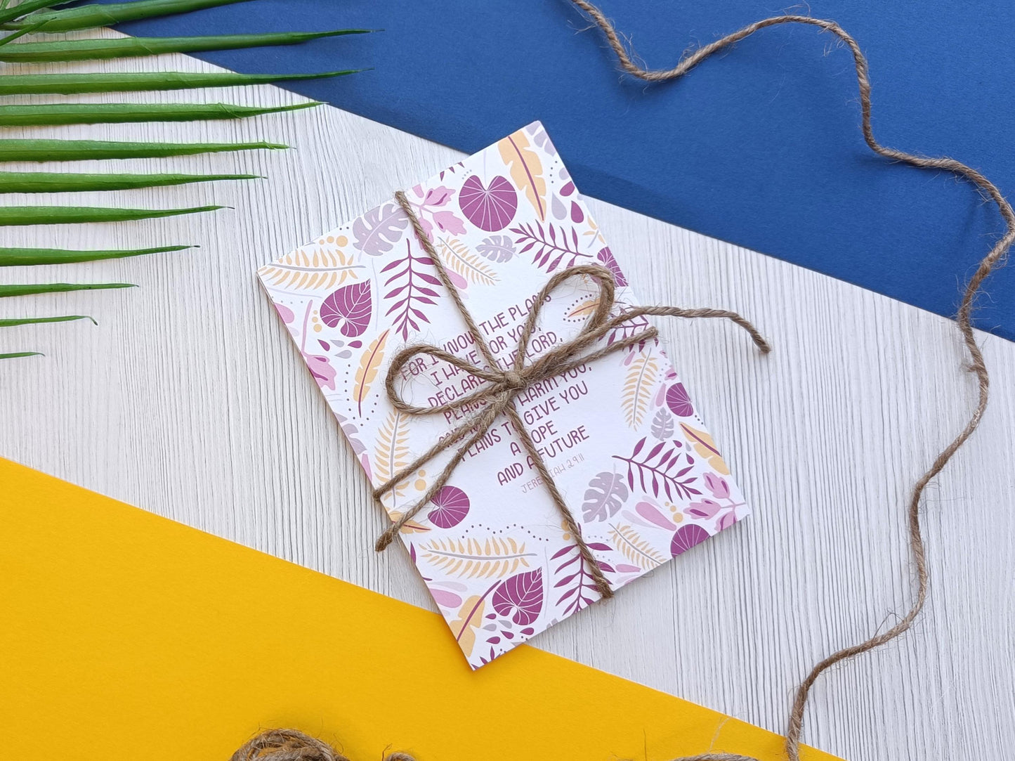 Floral Scripture Postcard Pack