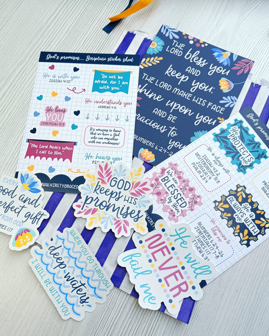 March Scripture Sticker Club