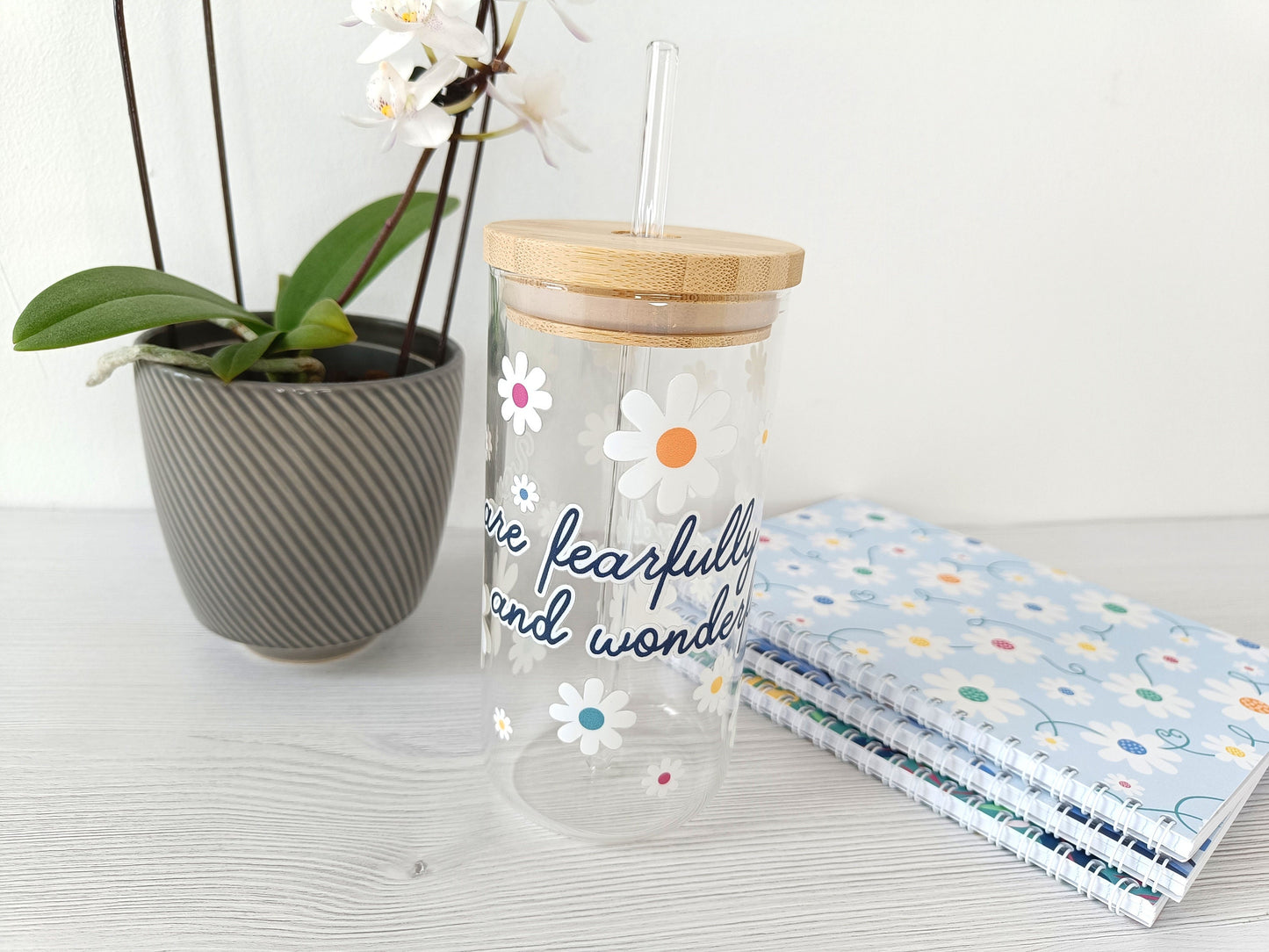 16oz Fearfully & Wonderfully Libbey Glass