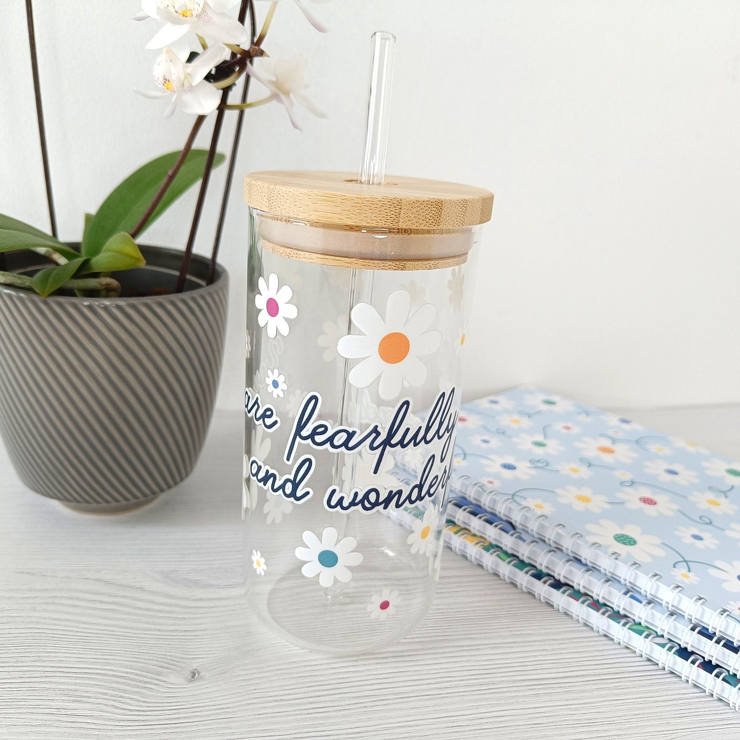 16oz Fearfully & Wonderfully Libbey Glass
