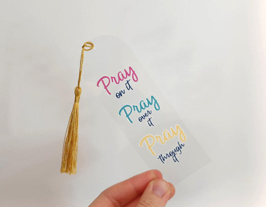 Prayer Acrylic Bookmark
