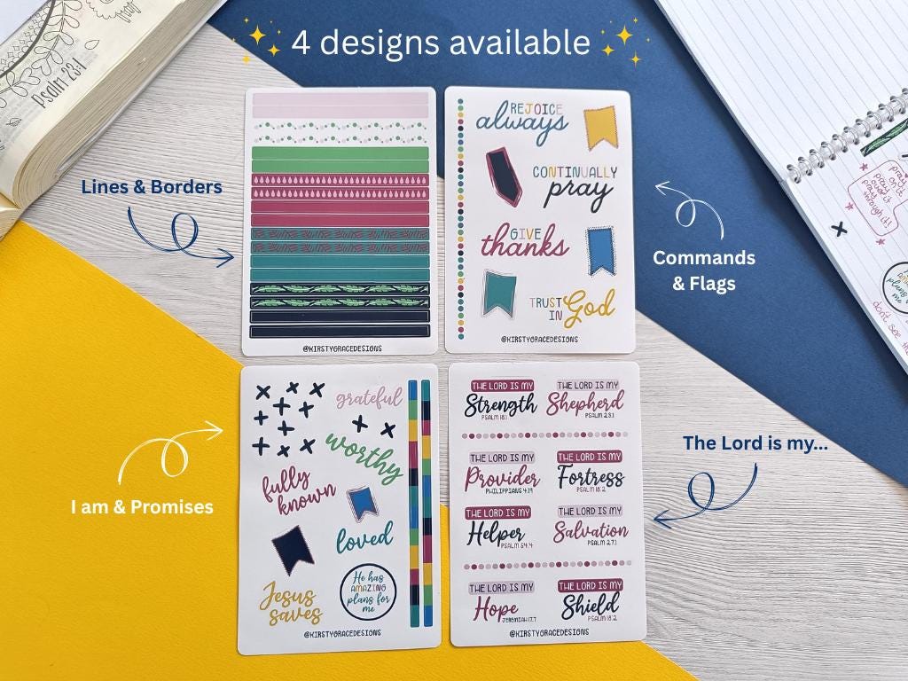 Scripture Journaling Sticker Pack