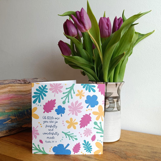 New Baby/Adoption Scripture Card