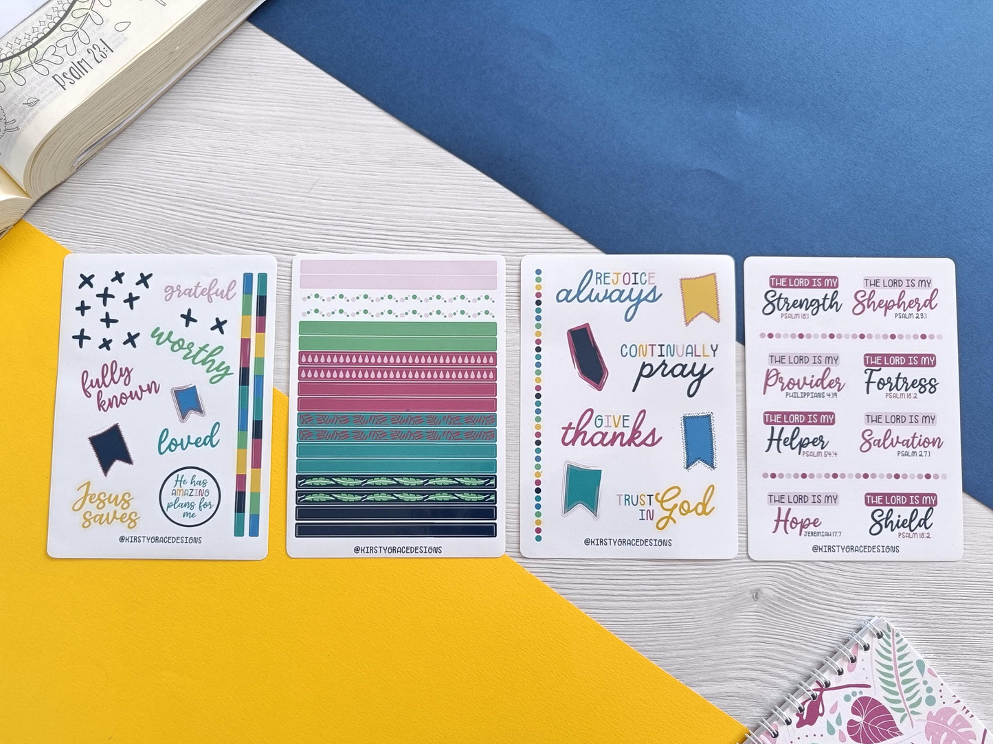 Scripture Journaling Sticker Pack