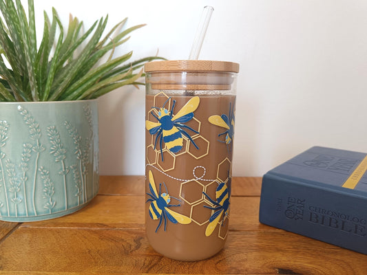 16oz Bee Libbey Glass