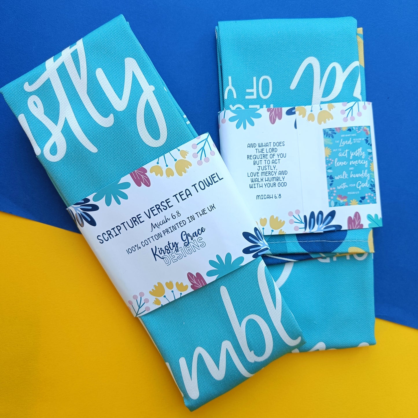 2 Pack of Scripture Tea Towels