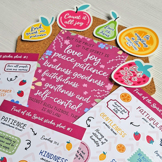 June Scripture Sticker Club