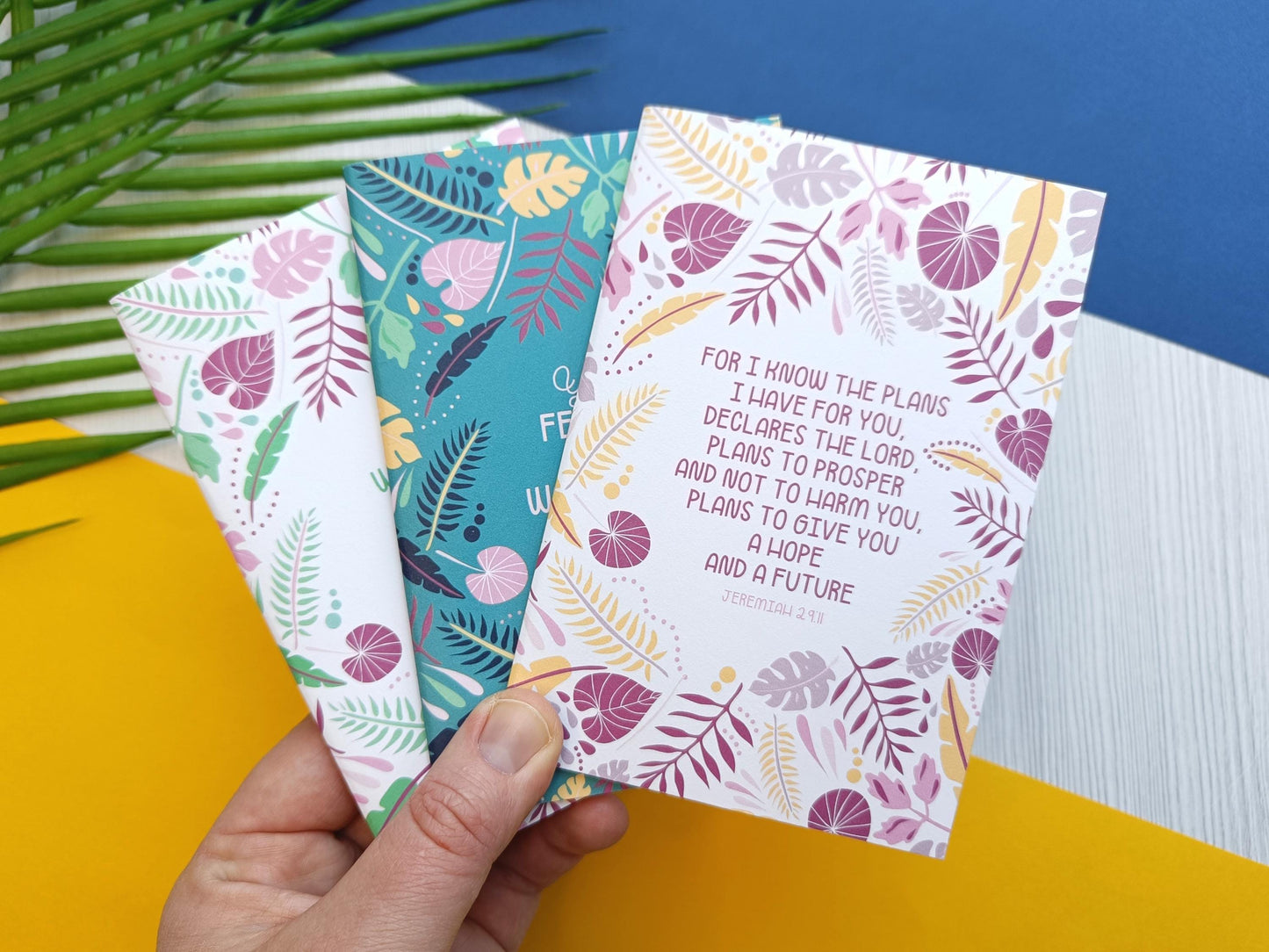 3 x A6 Scripture Notebook Gift Set