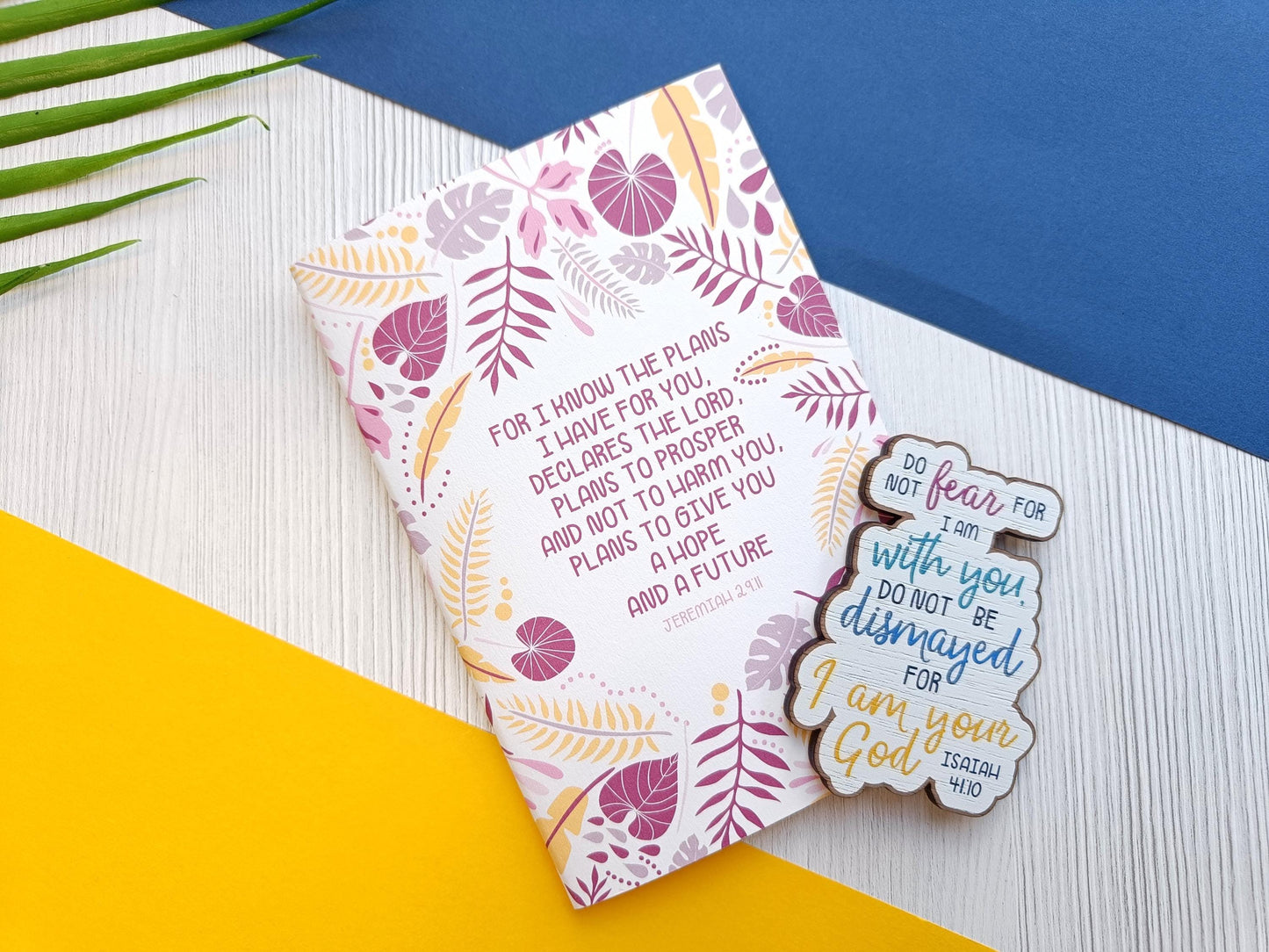 Jeremiah 29:11 Notebook & Magnet Gift Set