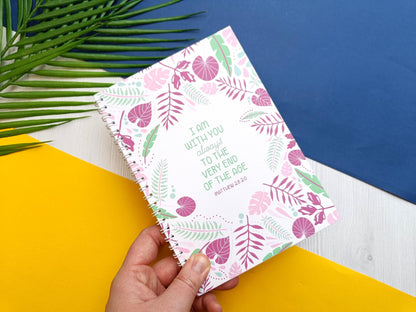 Mathew 28:20 A5 Notebook