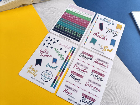 Scripture Journaling Sticker Pack