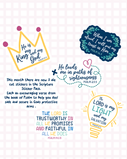 May Scripture Sticker Club