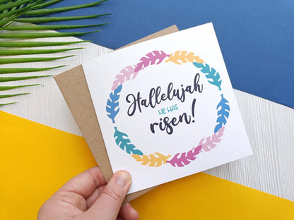 Hallelujah Easter Card