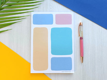 Pastel A5 Notepad