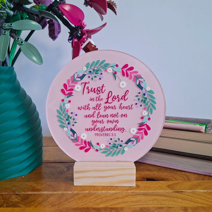 Trust in the Lord Acrylic Sign