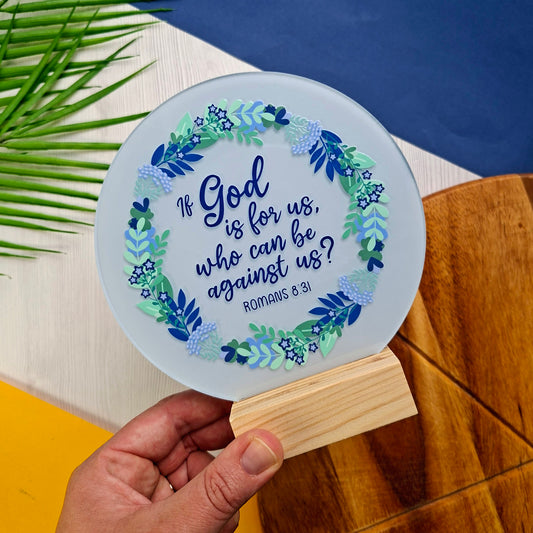 God is for us Acrylic Sign