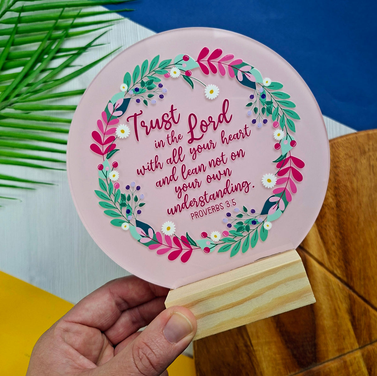 Trust in the Lord Acrylic Sign