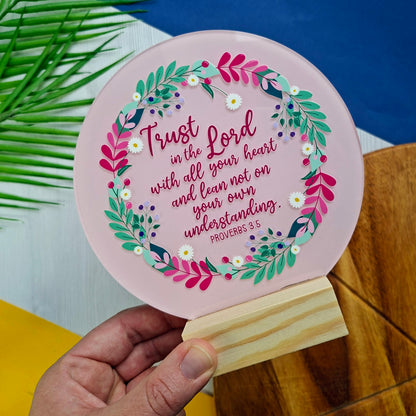 Trust in the Lord Acrylic Sign