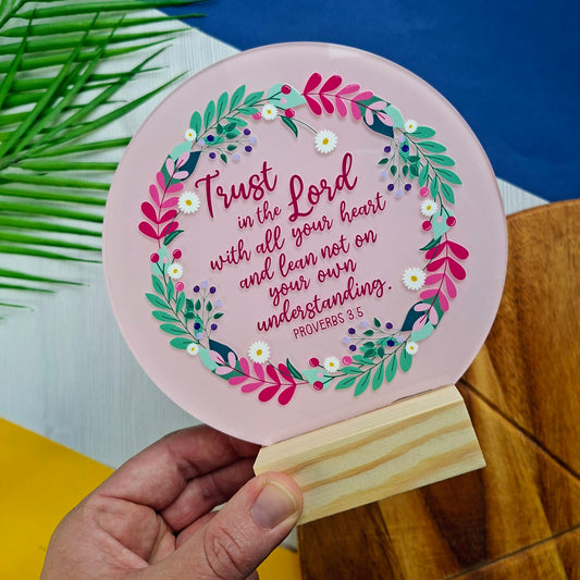 Trust in the Lord Acrylic Sign