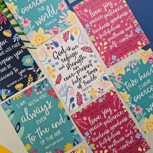 Summer Scripture Postcard Pack (Pack of 12)