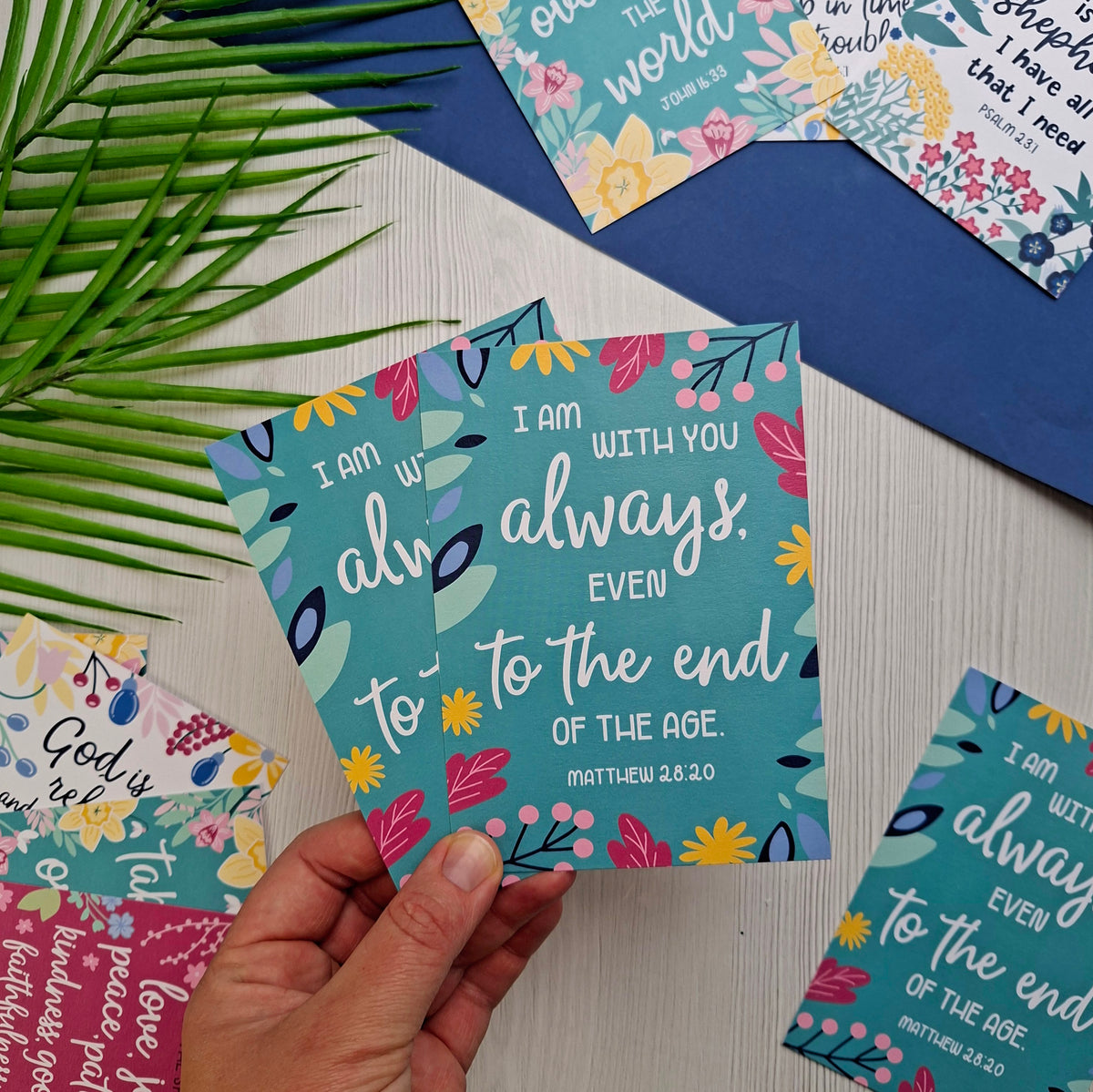 Summer Scripture Postcard Pack (Pack of 12)