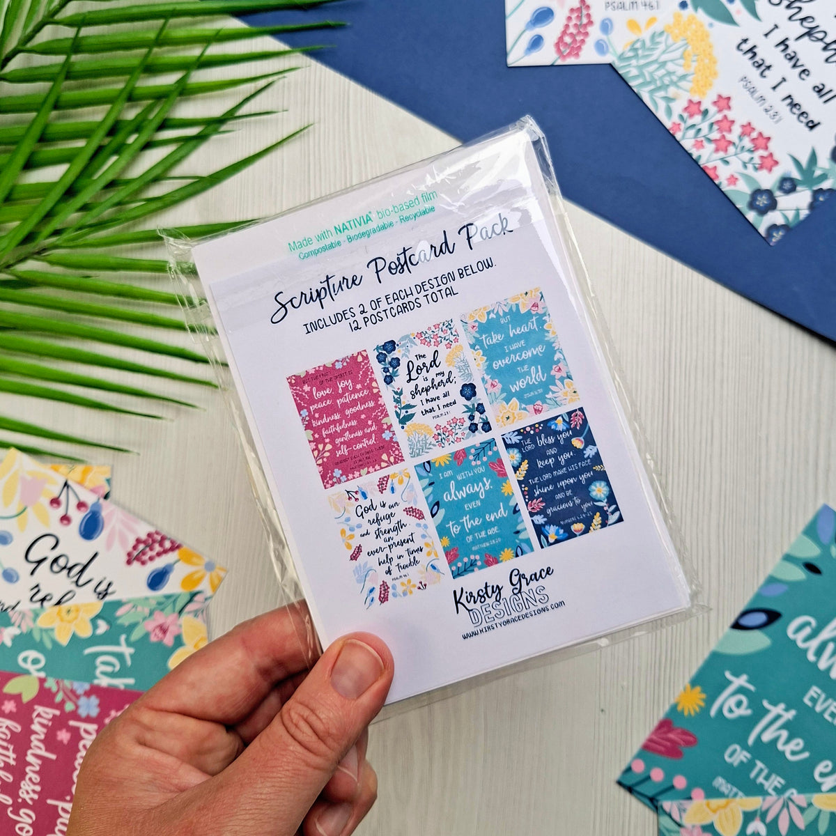 Summer Scripture Postcard Pack (Pack of 12)