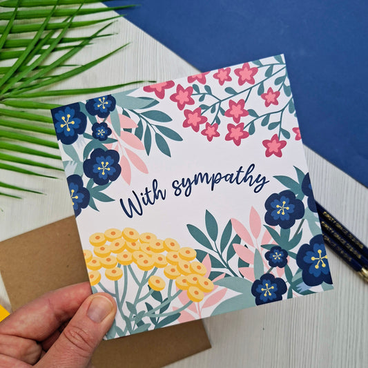 With Sympathy Card