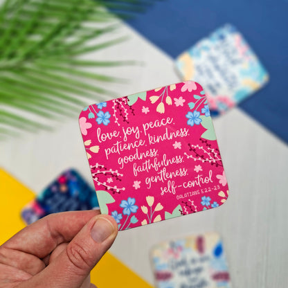 Scripture Coaster Set - Set of 4