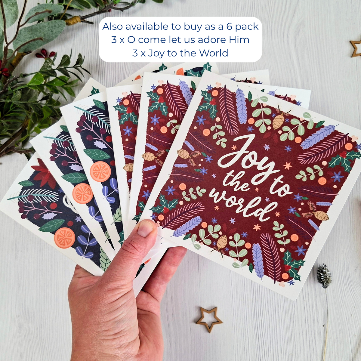 Joy to the World Christmas Card