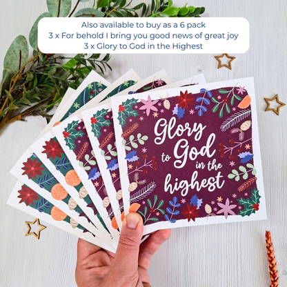 Glory to God in the Highest Christmas Card
