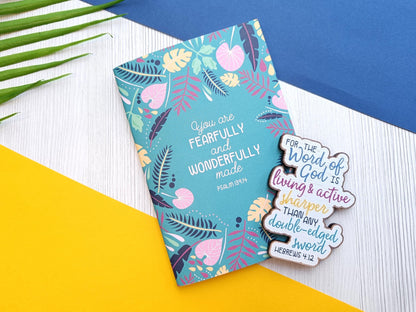 Fearfully & Wonderfully Made Notebook & Magnet Gift Set