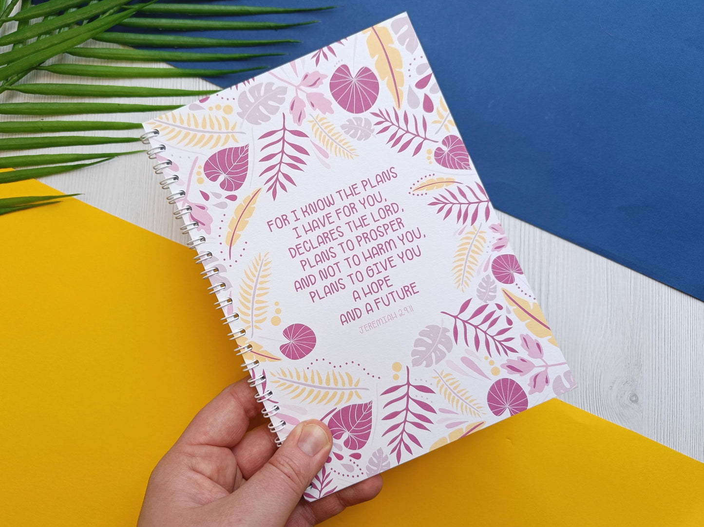 Jeremiah 29:11 A5 Notebook