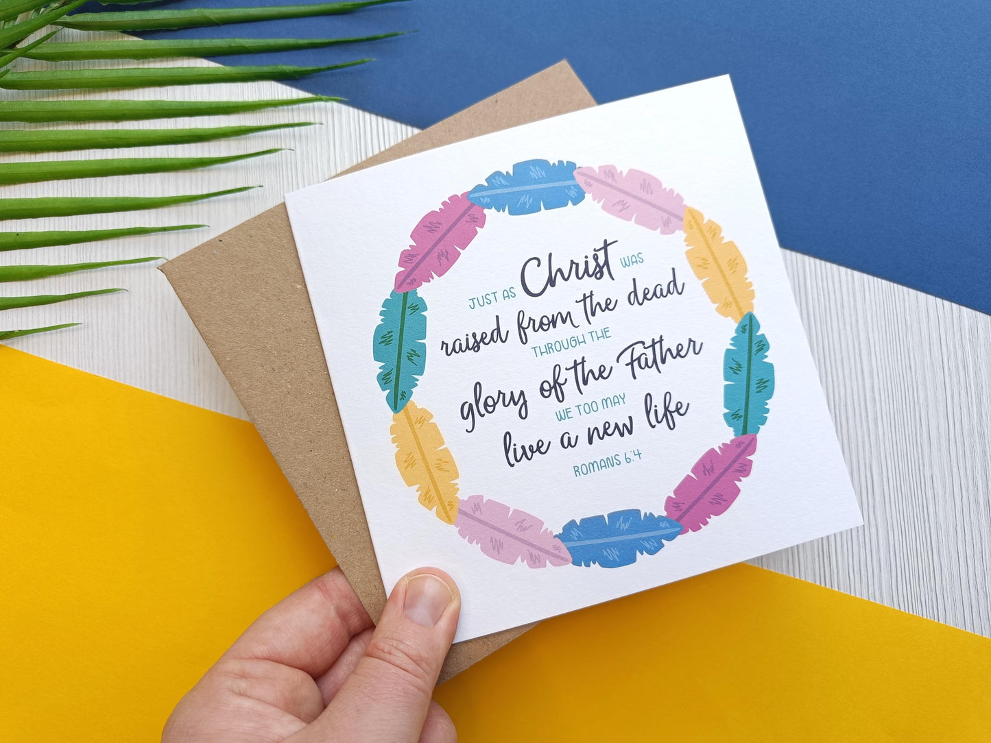 New Life Christian Easter Card