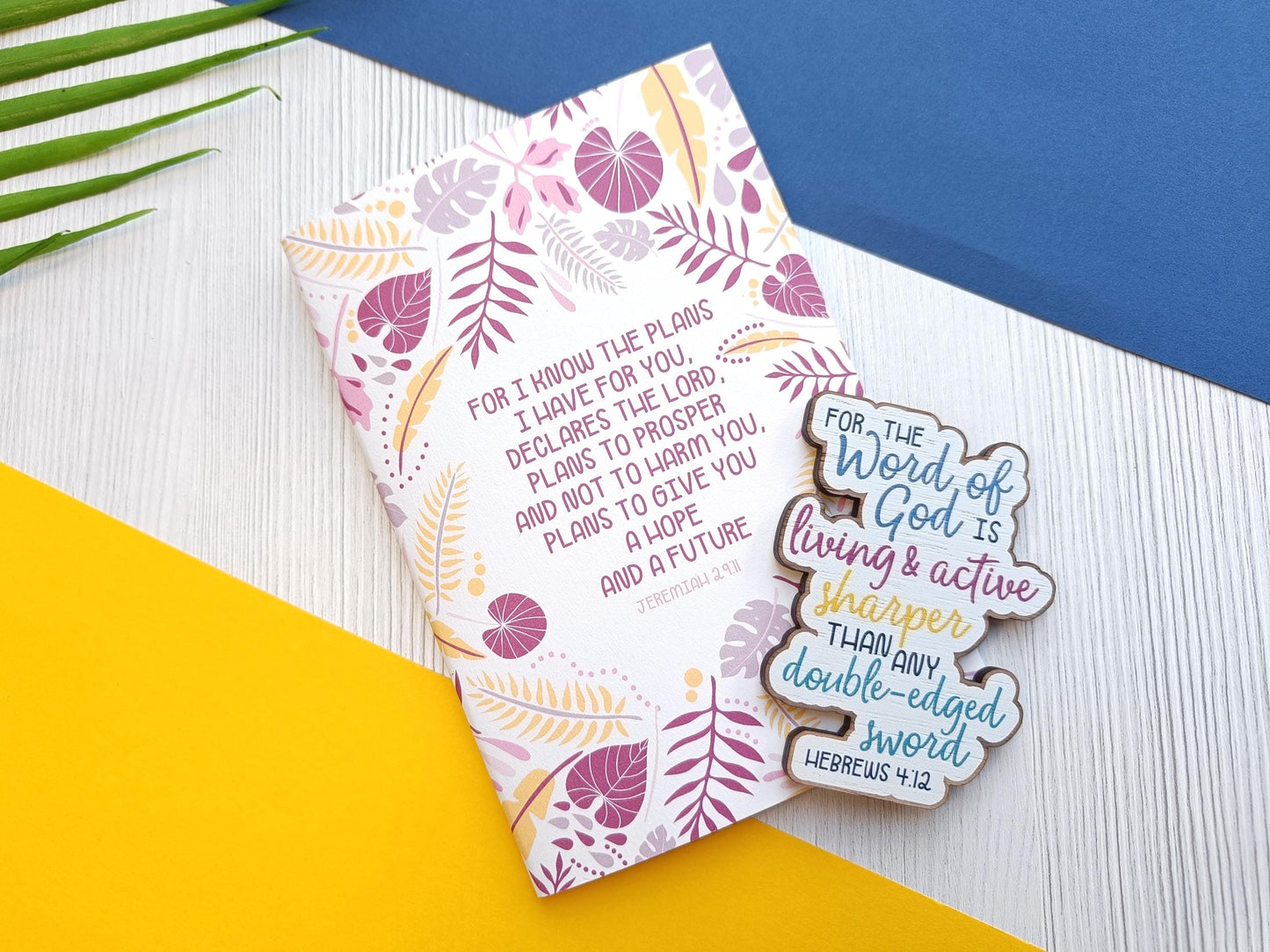 Jeremiah 29:11 Notebook & Magnet Gift Set