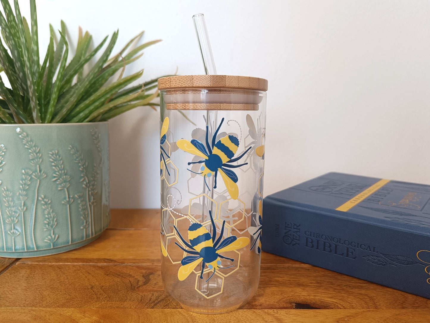 16oz Bee Libbey Glass