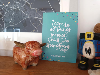 Geo Scripture Postcard Pack