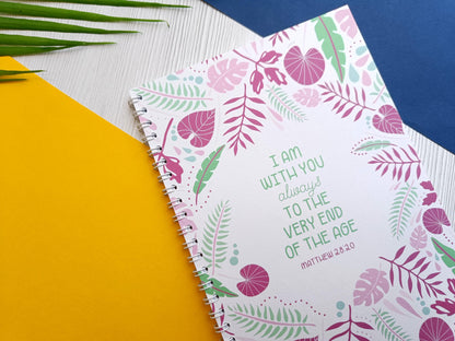 Mathew 28:20 A5 Notebook