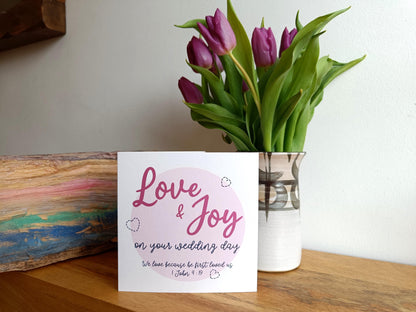 Wedding Day Scripture Card