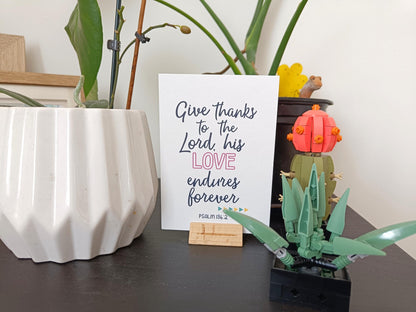 Geo Scripture Postcard Pack