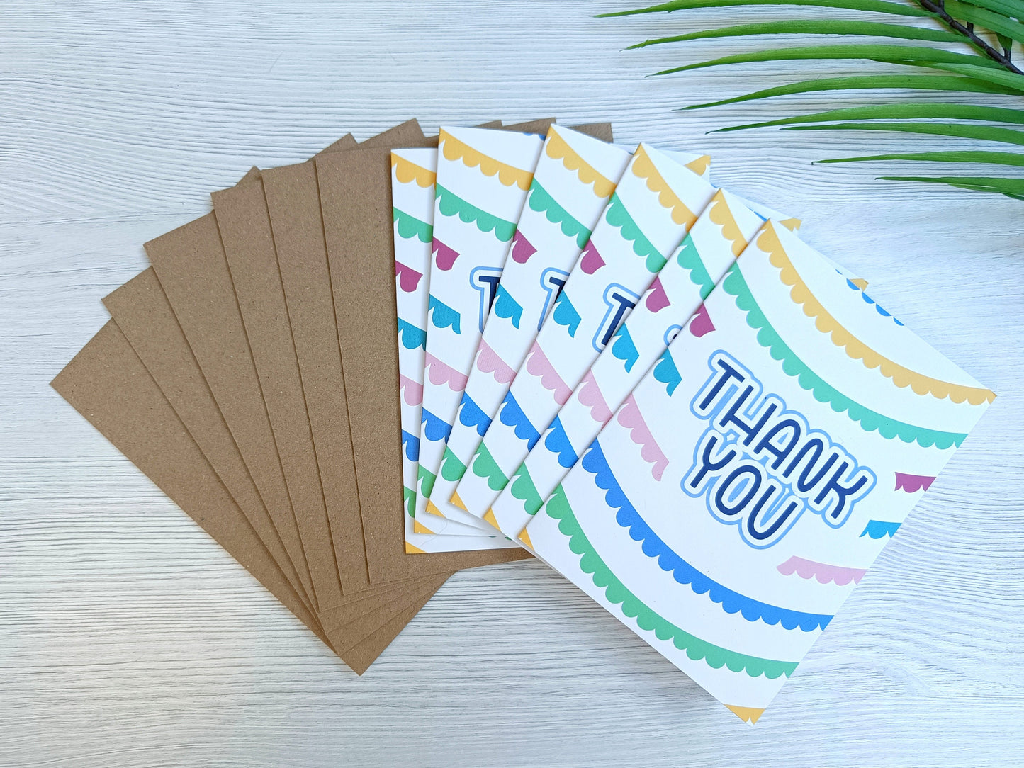 6 Pack of Thank You Cards